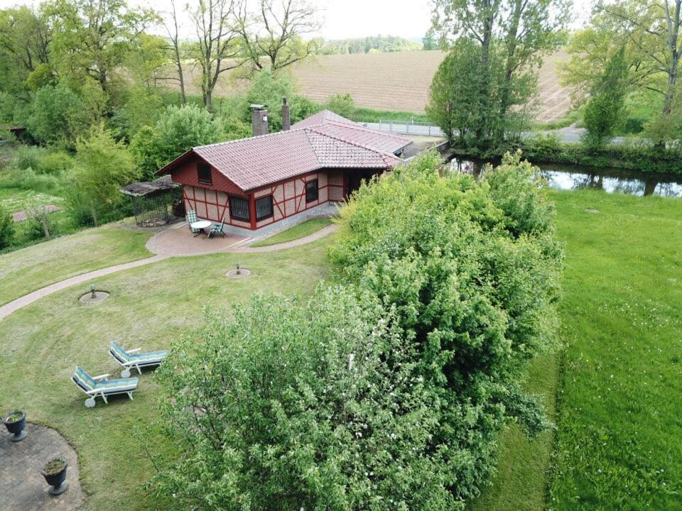 Chalet am See Sontra Exterior foto